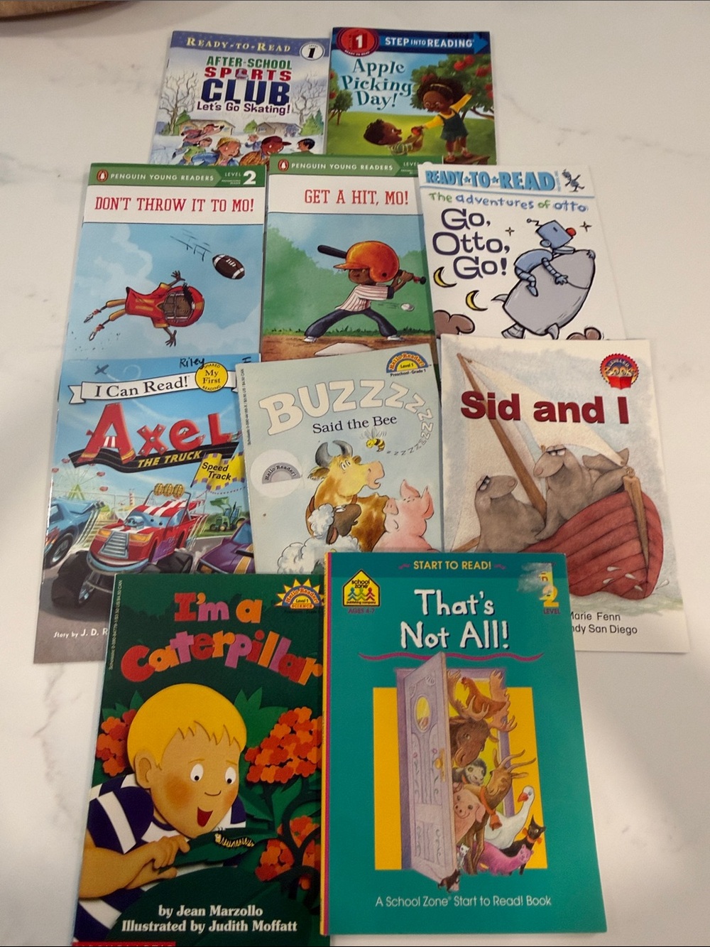 Assorted Children's Early Reader  Books - Bundle of 10